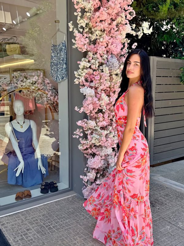 Sunset Bloom Maxi Dress