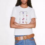 Flowers T-shirt White