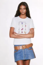 Flowers T-shirt White