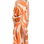 Orange Pattern Dress