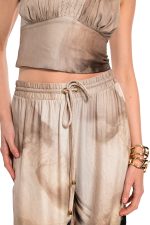 Εμπριμέ Halter Τοπ Animal Print - Image 4